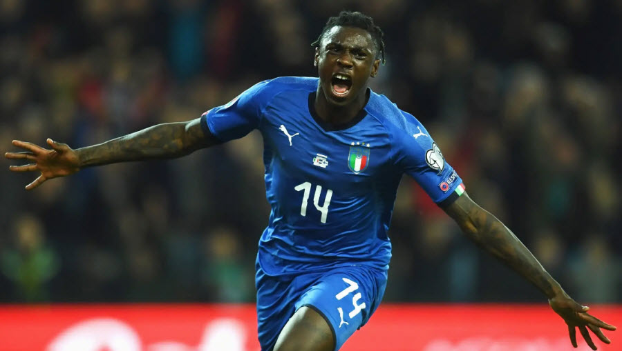 Tiểu sử cầu thủ Moise Kean