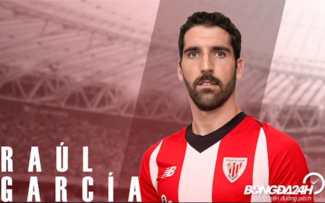 Tiểu sử cầu thủ Raul Garcia tiền vệ của CLB Athletic Bilbao hình ảnh